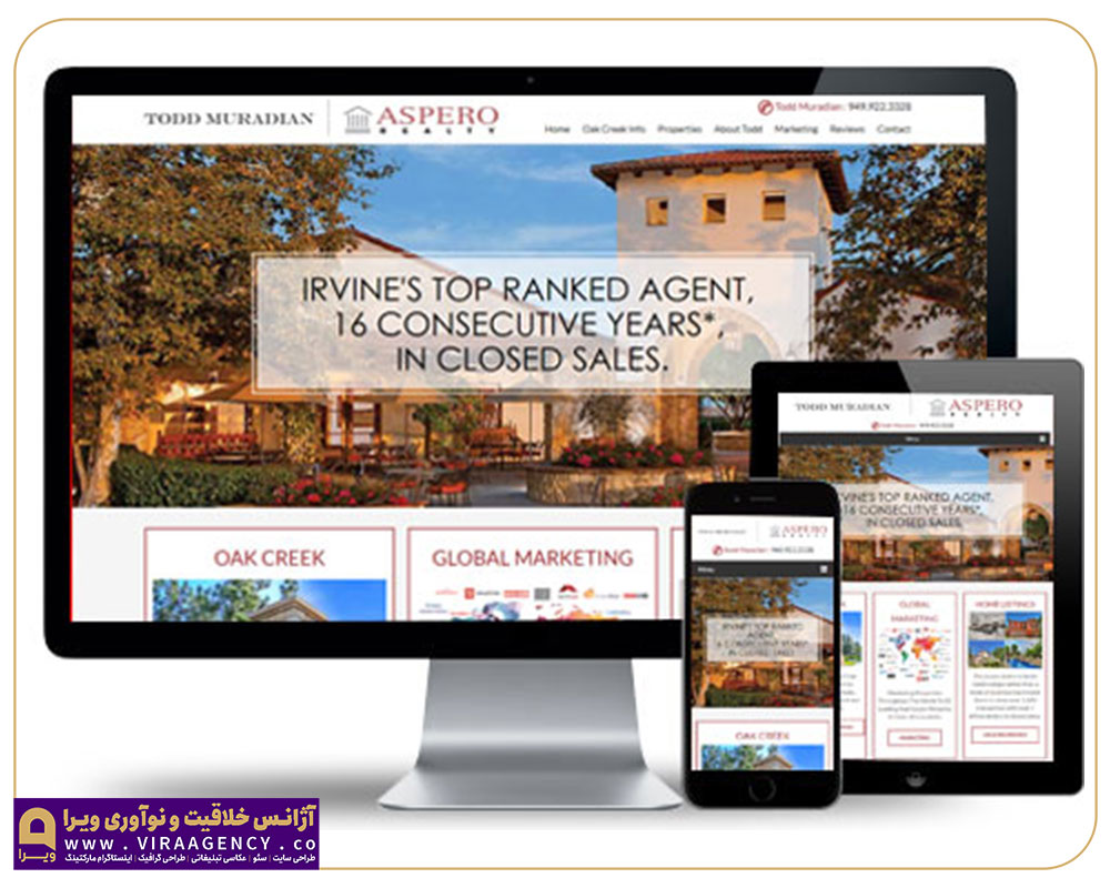 محبوب ترین سایت های آماده مشاور املاک