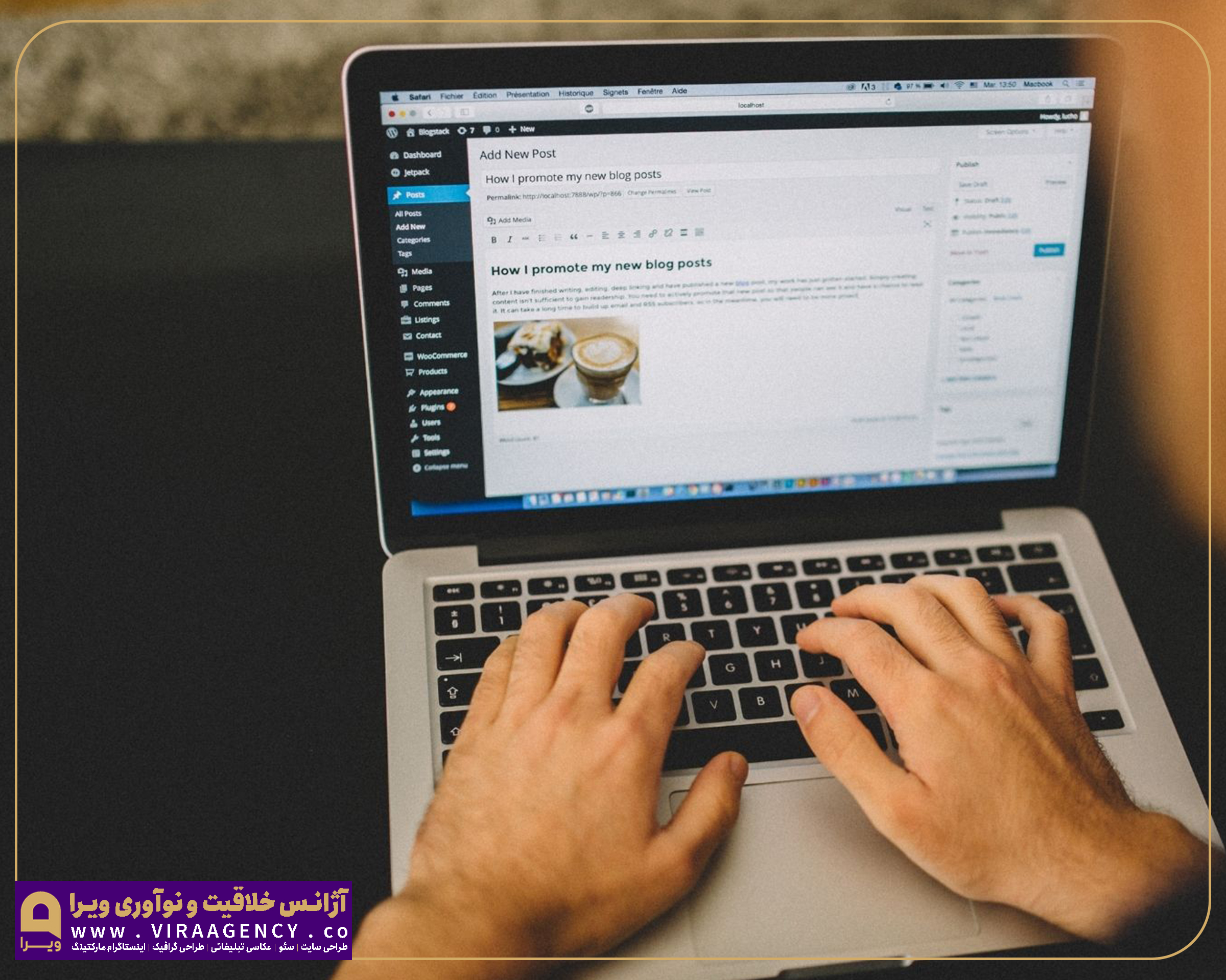 طراحی سایت وردپرسی در قشم