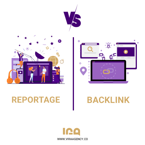 تفاوت بین Backlink و Reportage در چیست؟