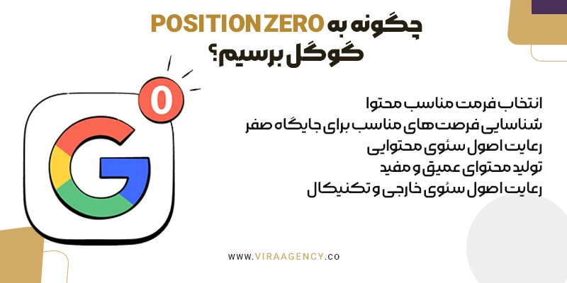 چگونه به Position zero گوگل برسیم؟